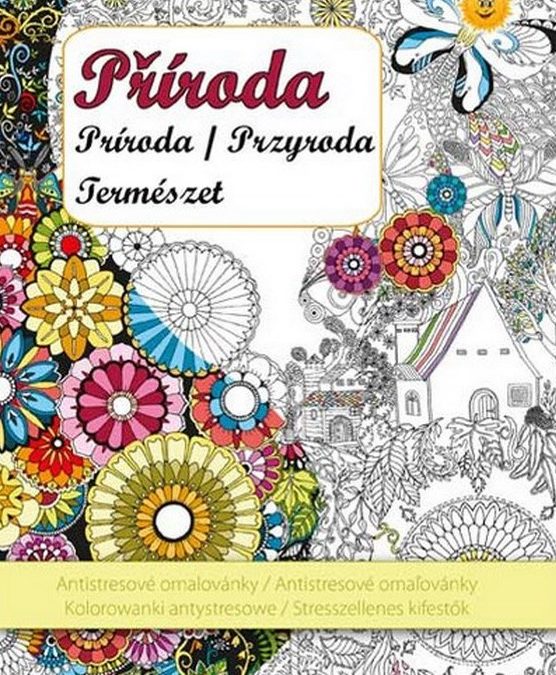 Omalovánky antistresové Příroda 210×296/32s