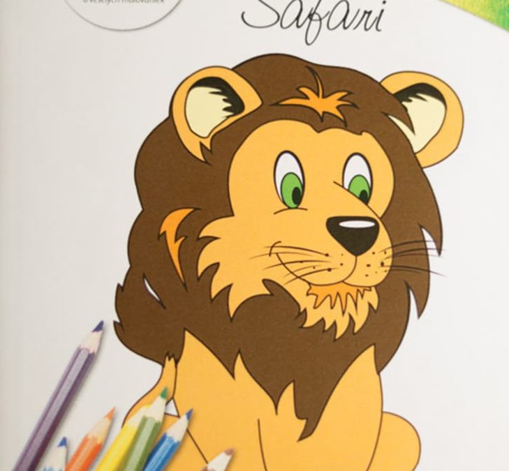 Omalovánka Safari